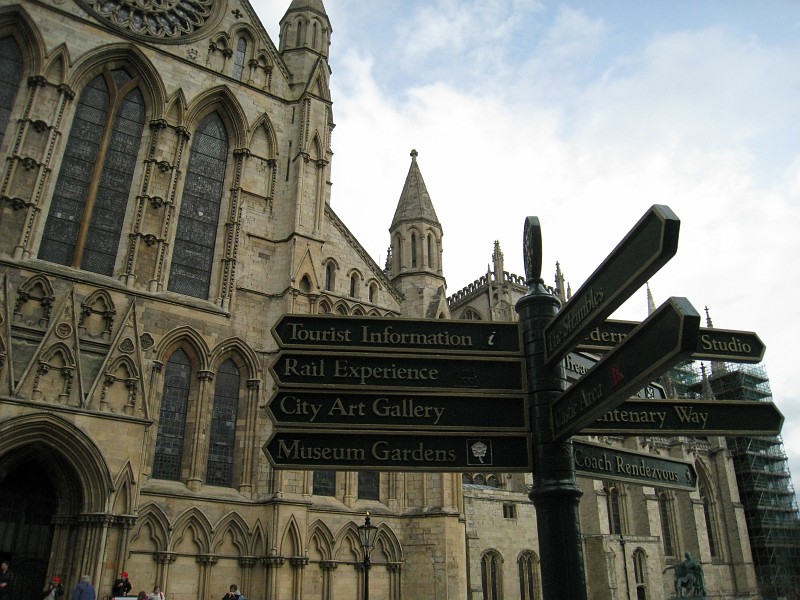 2011 UK England York 0770.jpg - A visit to Newcastle England for a company audit allowed time to visit the city of York. Train rides, train museum, walled city, large churches.